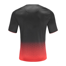 Mens Dry Fit Soccer Wear T Shirt Red